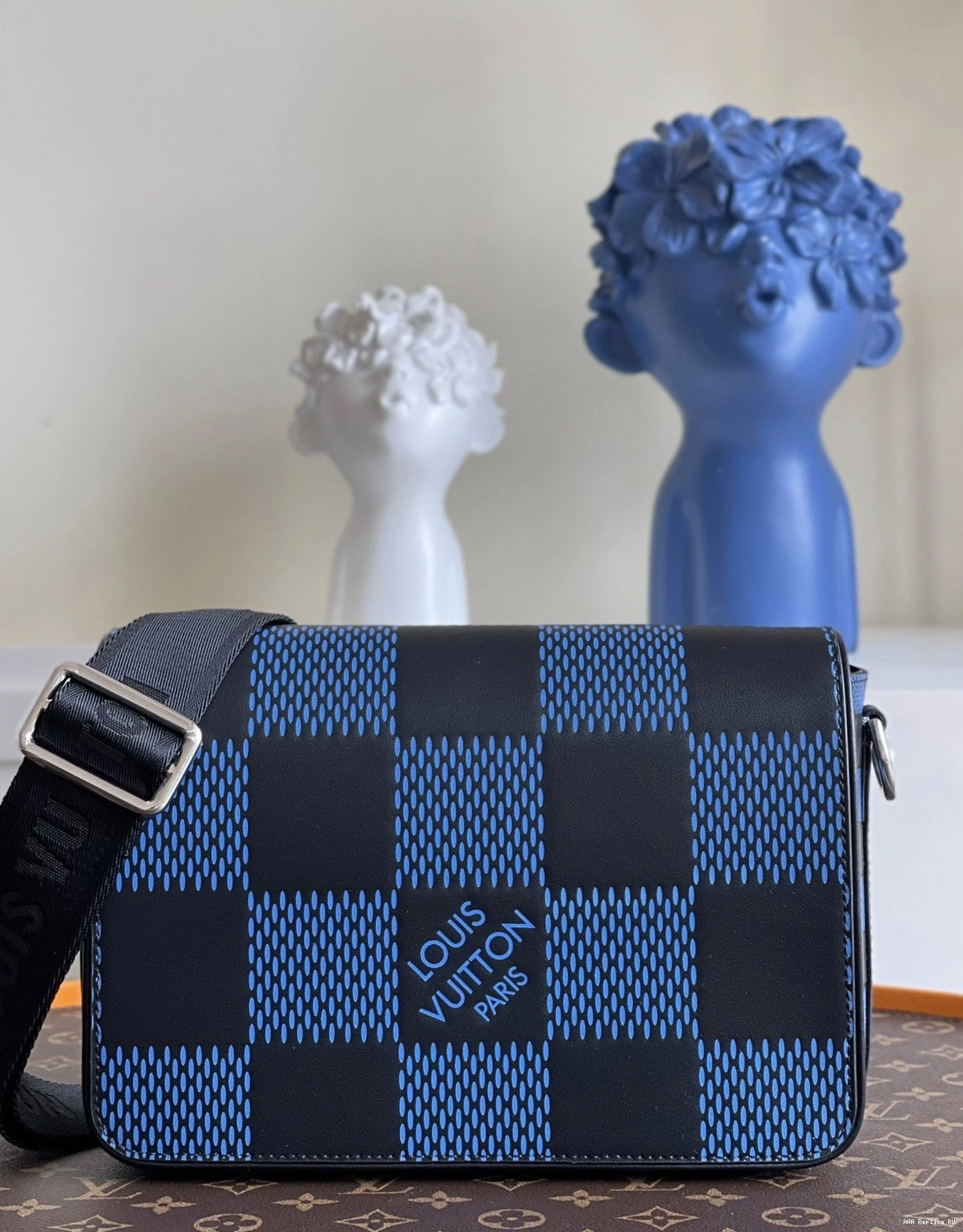 Aaa replica bags VUITTON STUDIO LOUIS MESSENGER 0725